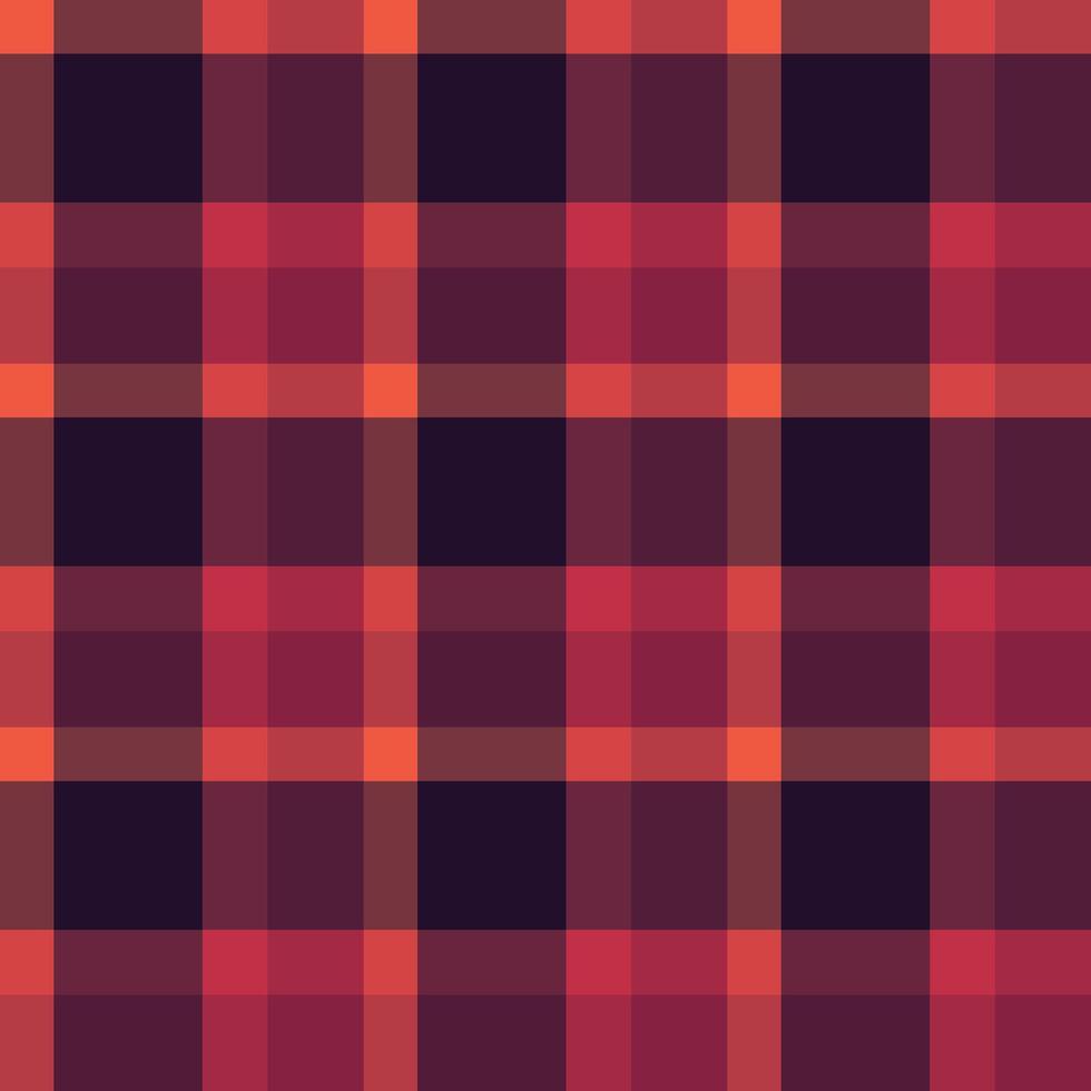 Plaid pattern for textile print vector