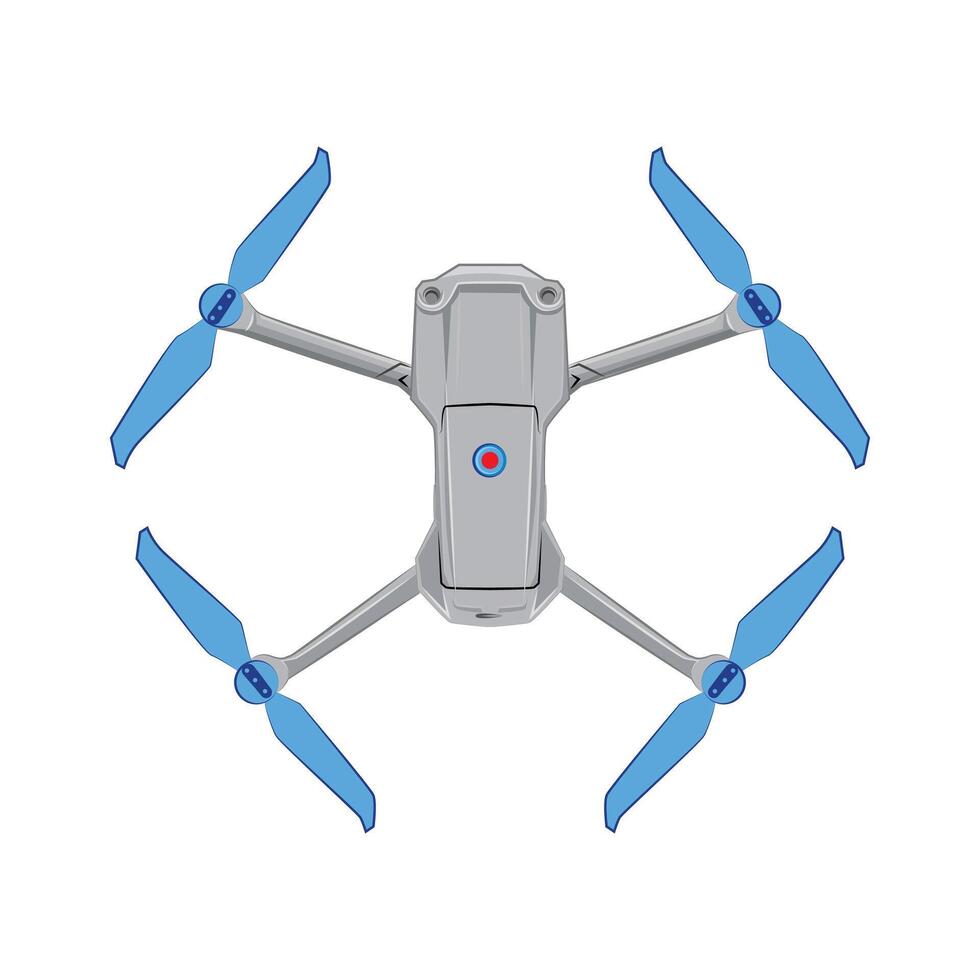 aircraft, delivery drone with propellers, electronics drones, and vehicle controllers 3d vector