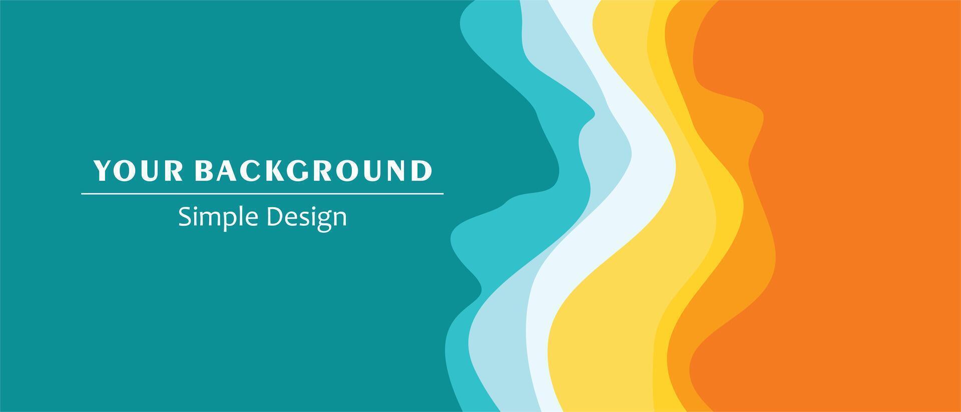 Natural beach Background abstract vector