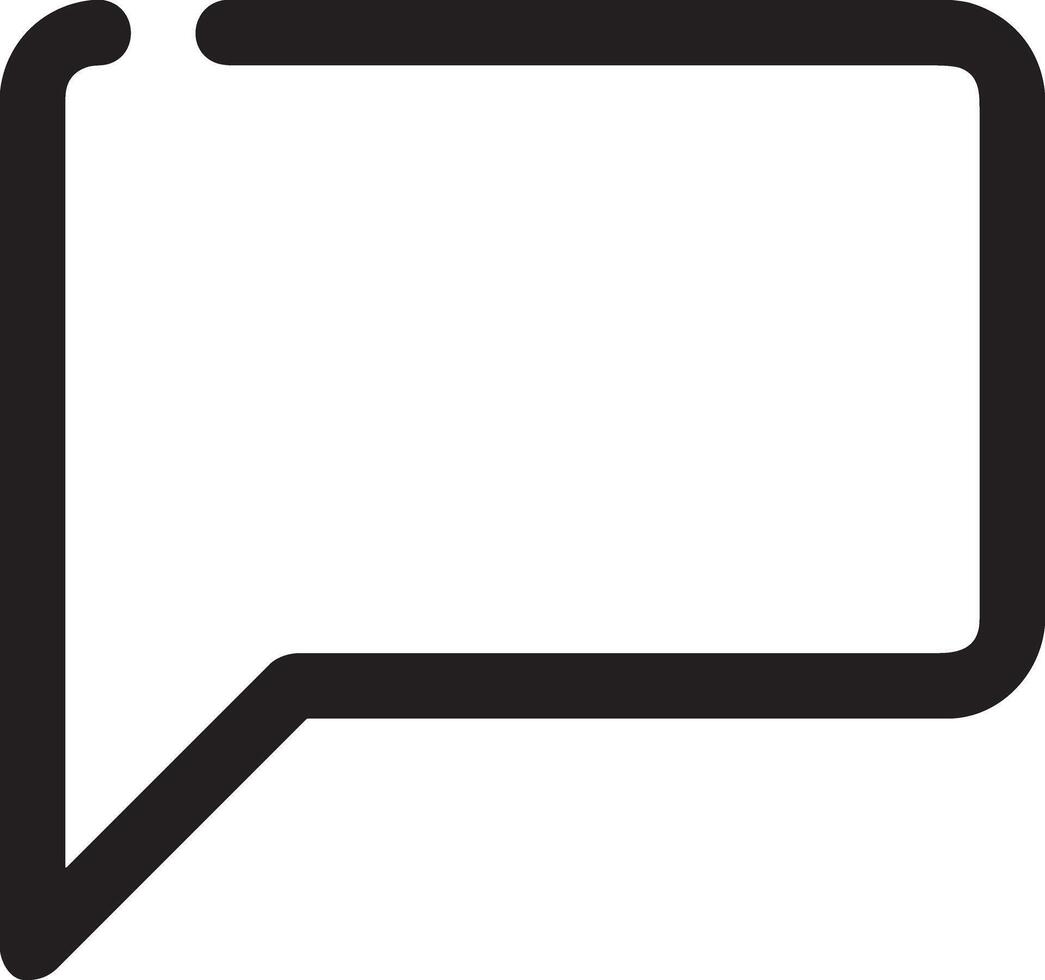 Comment icon image for element design of chat and communication symbol vector