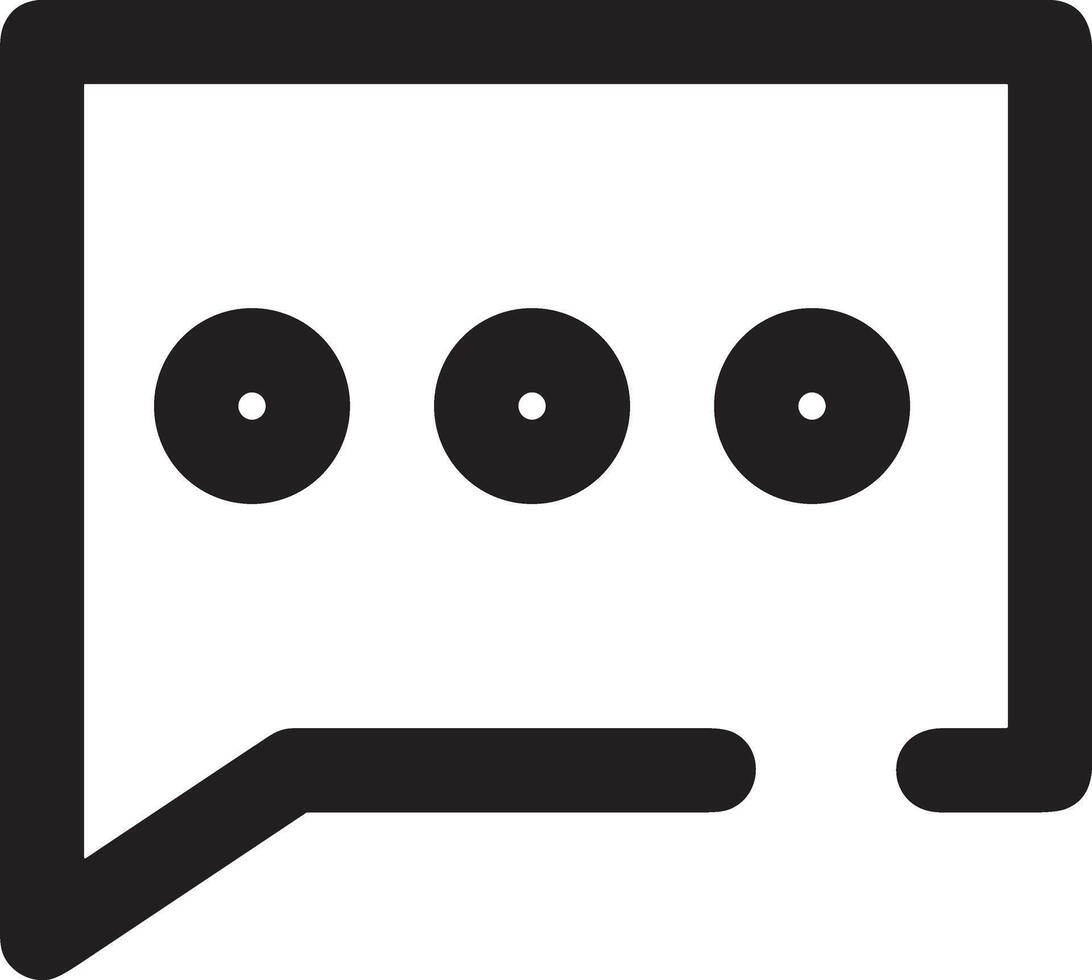 Comment icon image for element design of chat and communication symbol vector