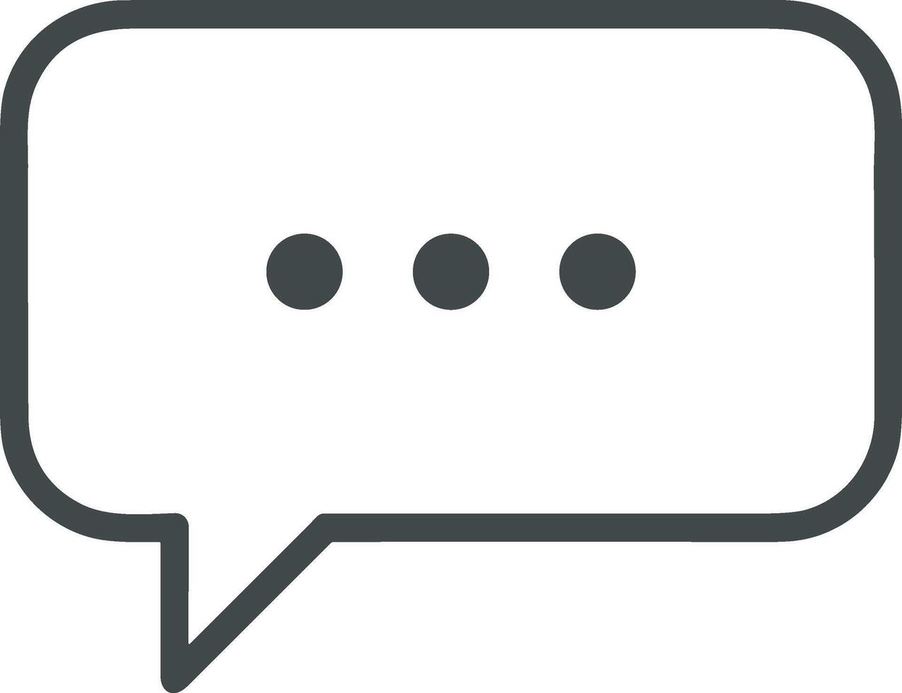 Comment icon image for element design of chat and communication symbol vector