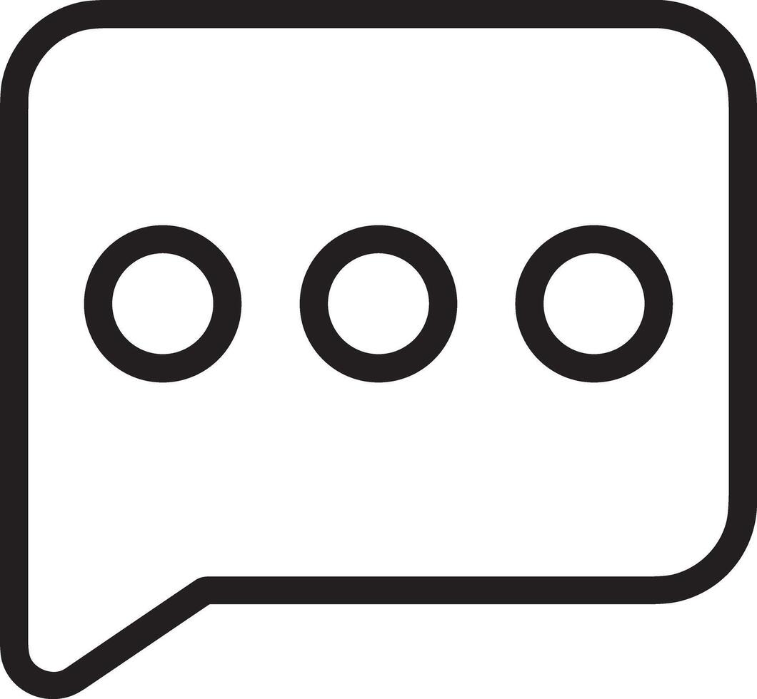 Comment icon image for element design of chat and communication symbol vector