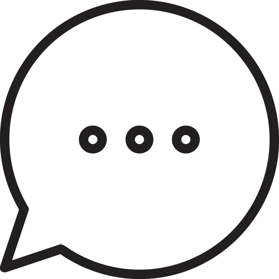 Comment icon image for element design of chat and communication symbol vector