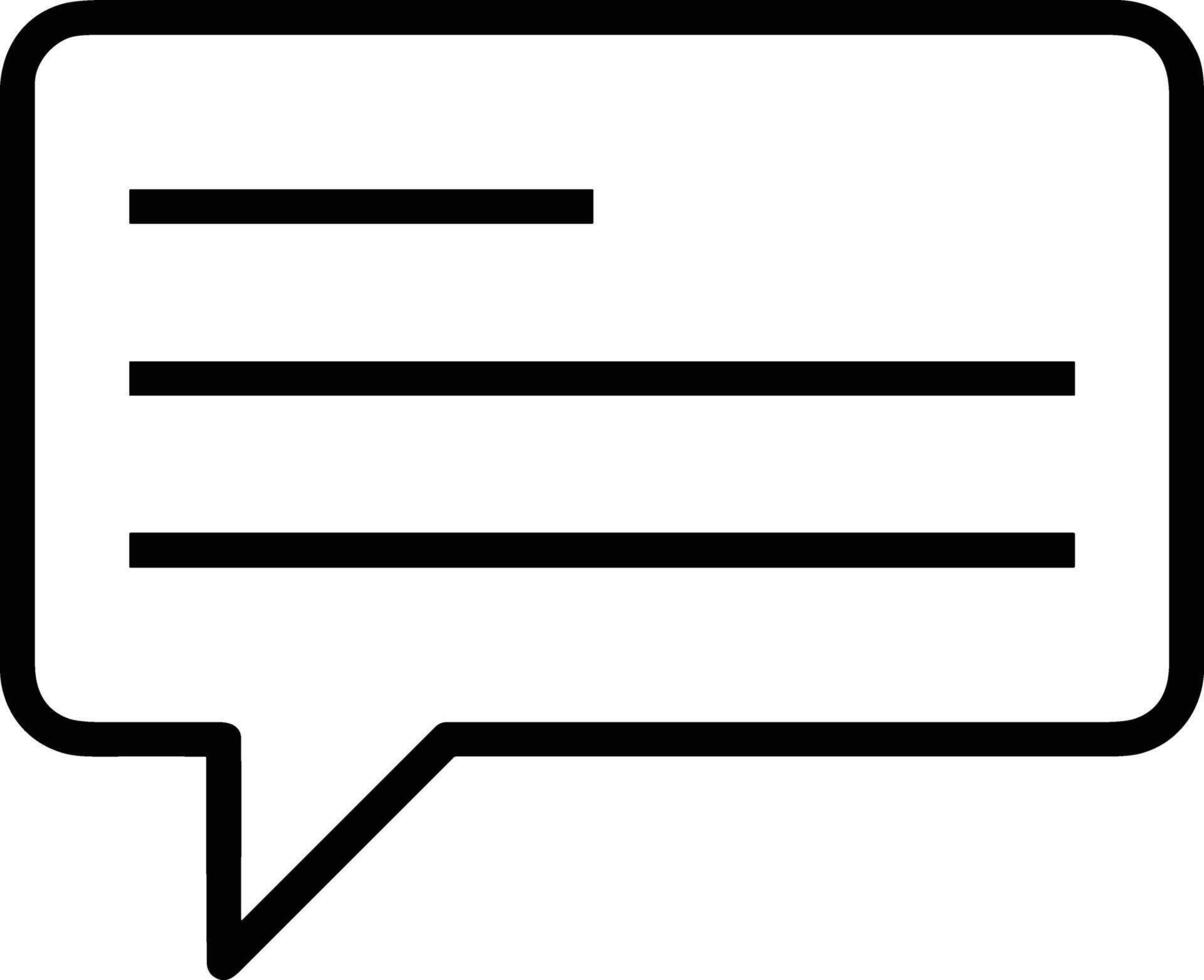 Comment icon image for element design of chat and communication symbol vector