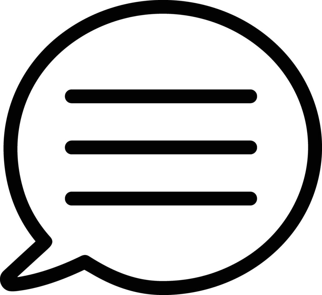 Comment icon image for element design of chat and communication symbol vector