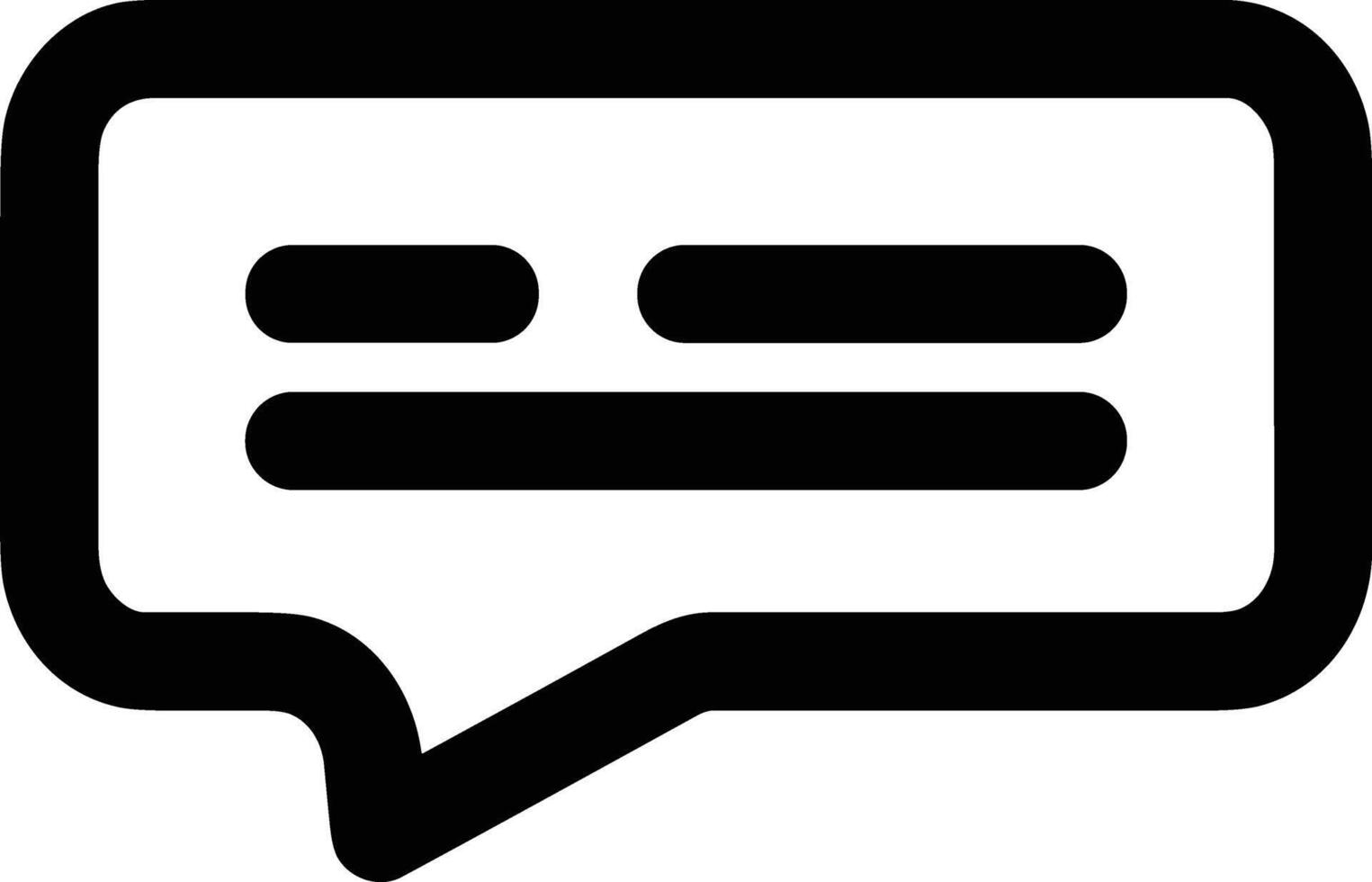 Comment icon image for element design of chat and communication symbol vector