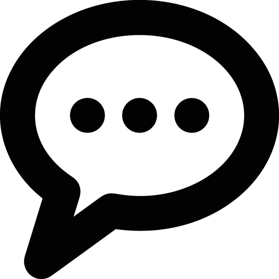 Comment icon image for element design of chat and communication symbol vector