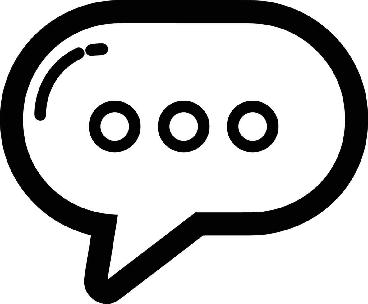 Comment icon image for element design of chat and communication symbol vector