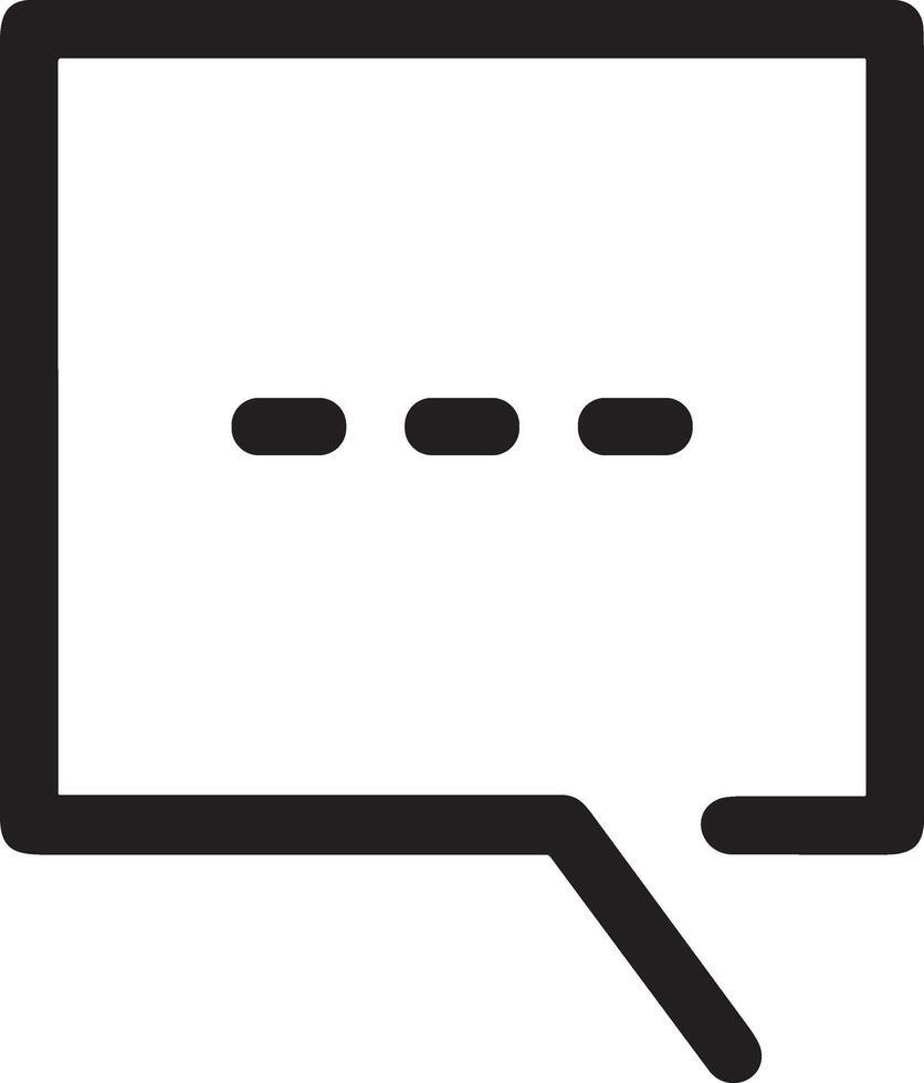 Comment icon image for element design of chat and communication symbol vector