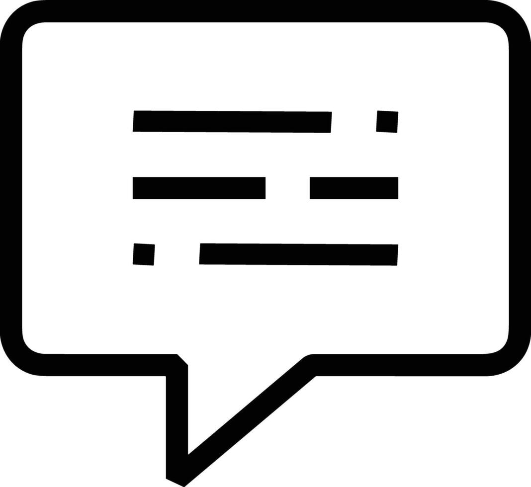 Comment icon image for element design of chat and communication symbol vector