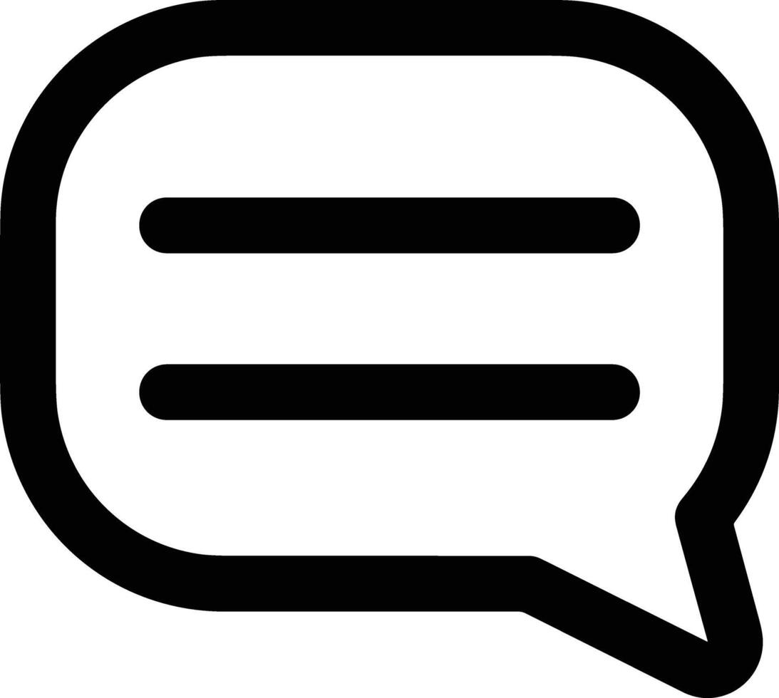 Comment icon image for element design of chat and communication symbol vector