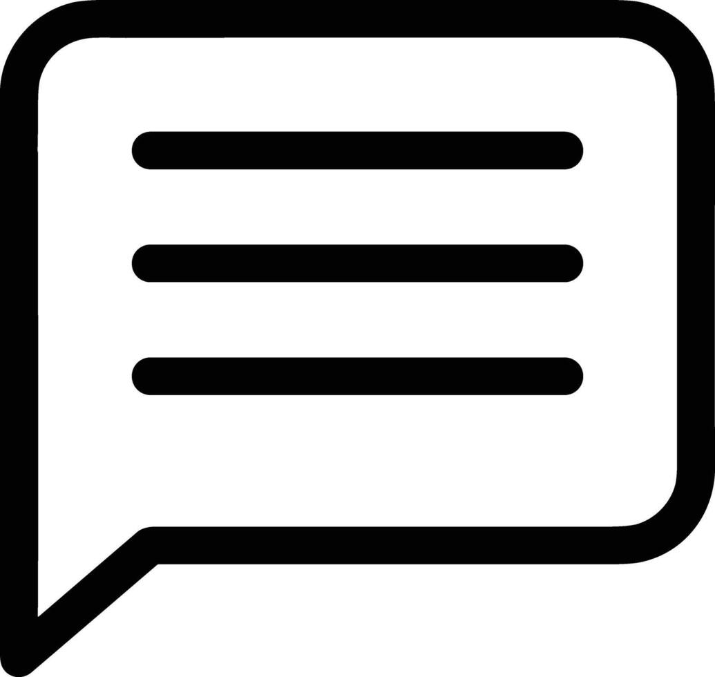 Comment icon image for element design of chat and communication symbol vector