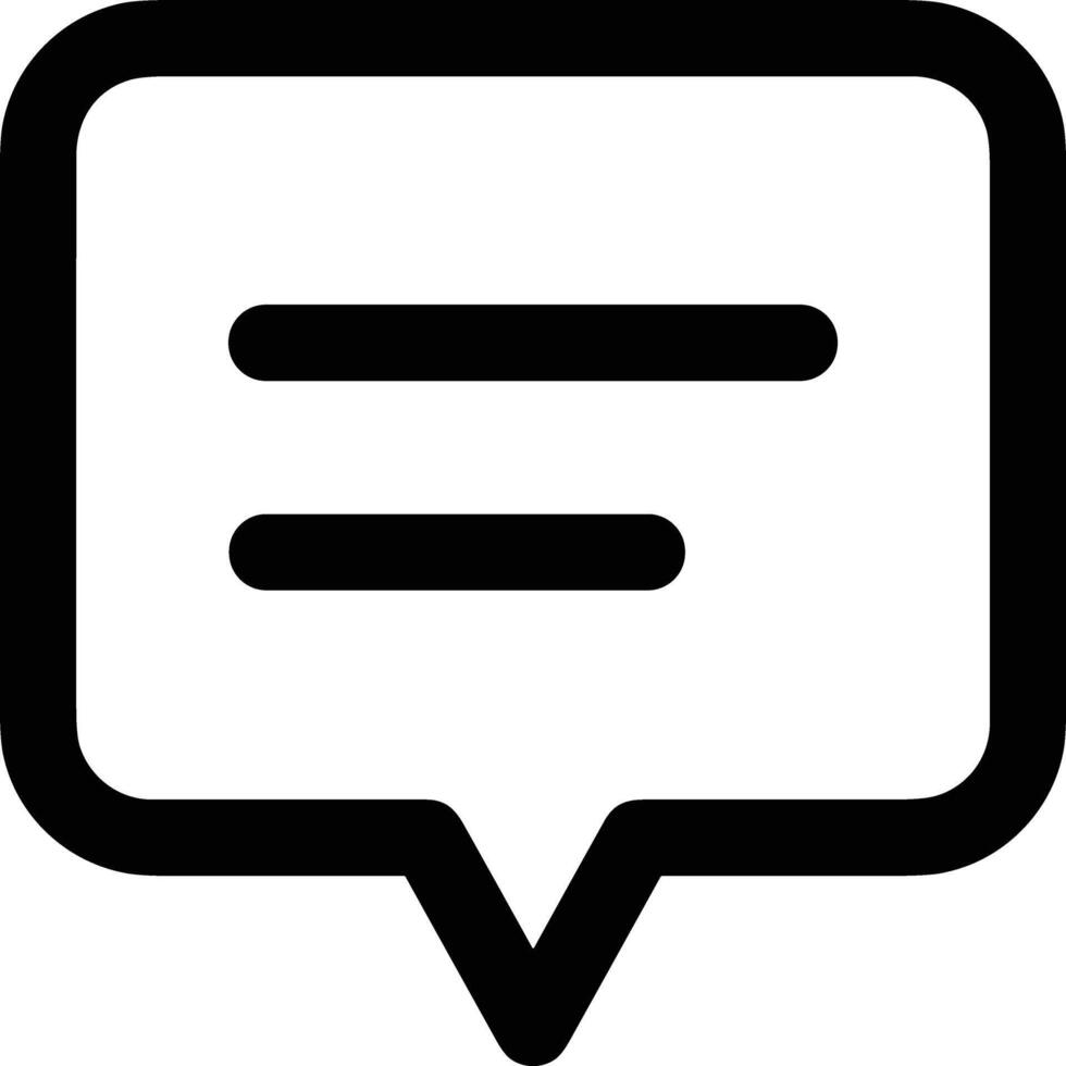 Comment icon image for element design of chat and communication symbol vector