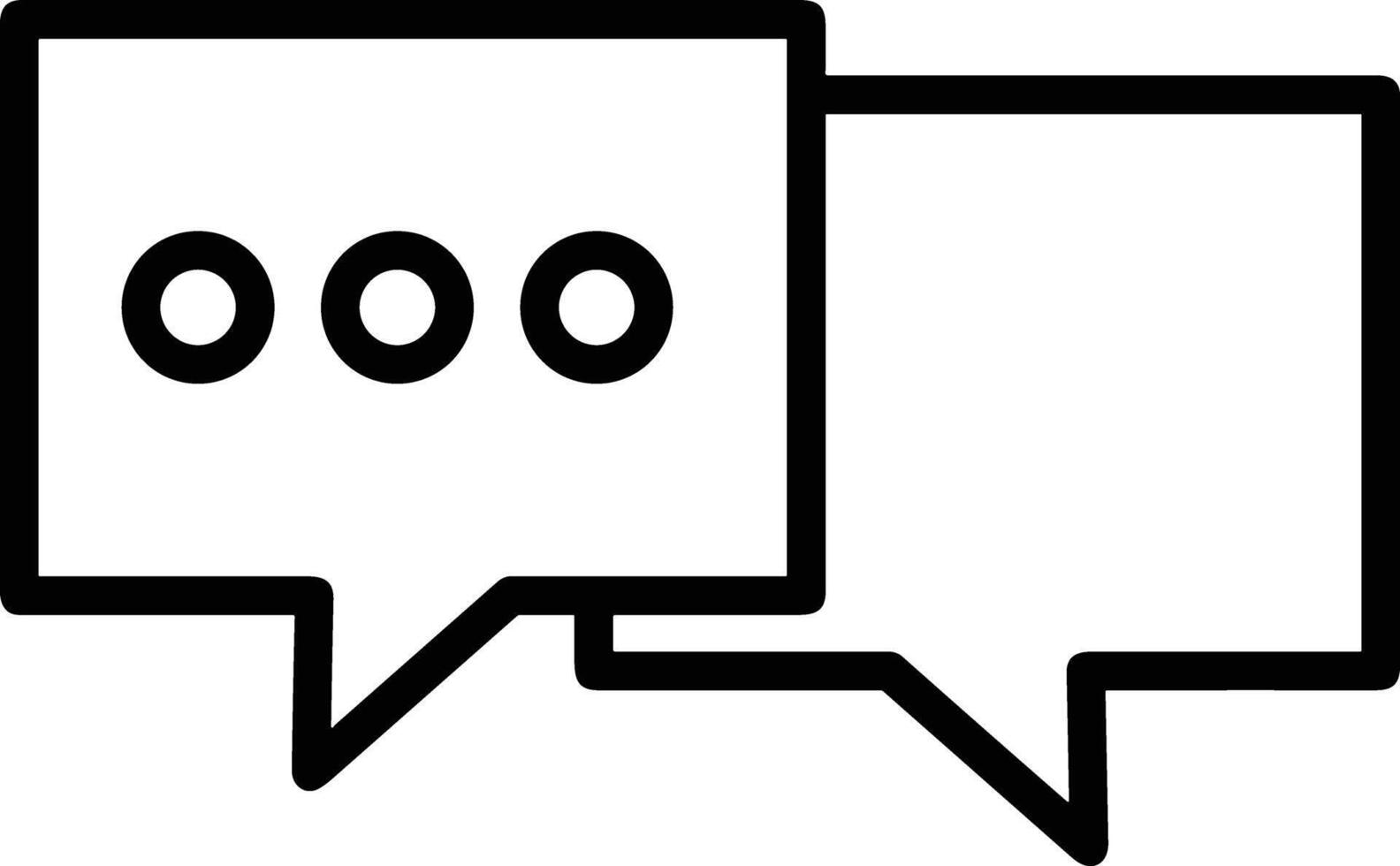 Comment icon image for element design of chat and communication symbol vector