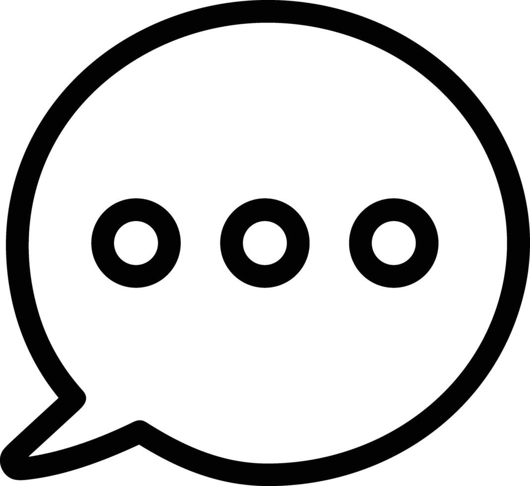 Comment icon image for element design of chat and communication symbol vector