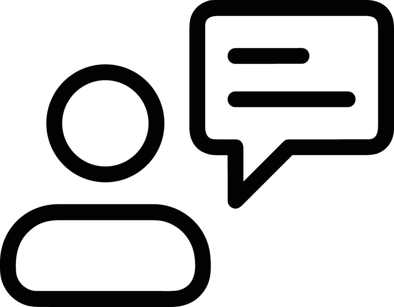 Comment icon image for element design of chat and communication symbol vector