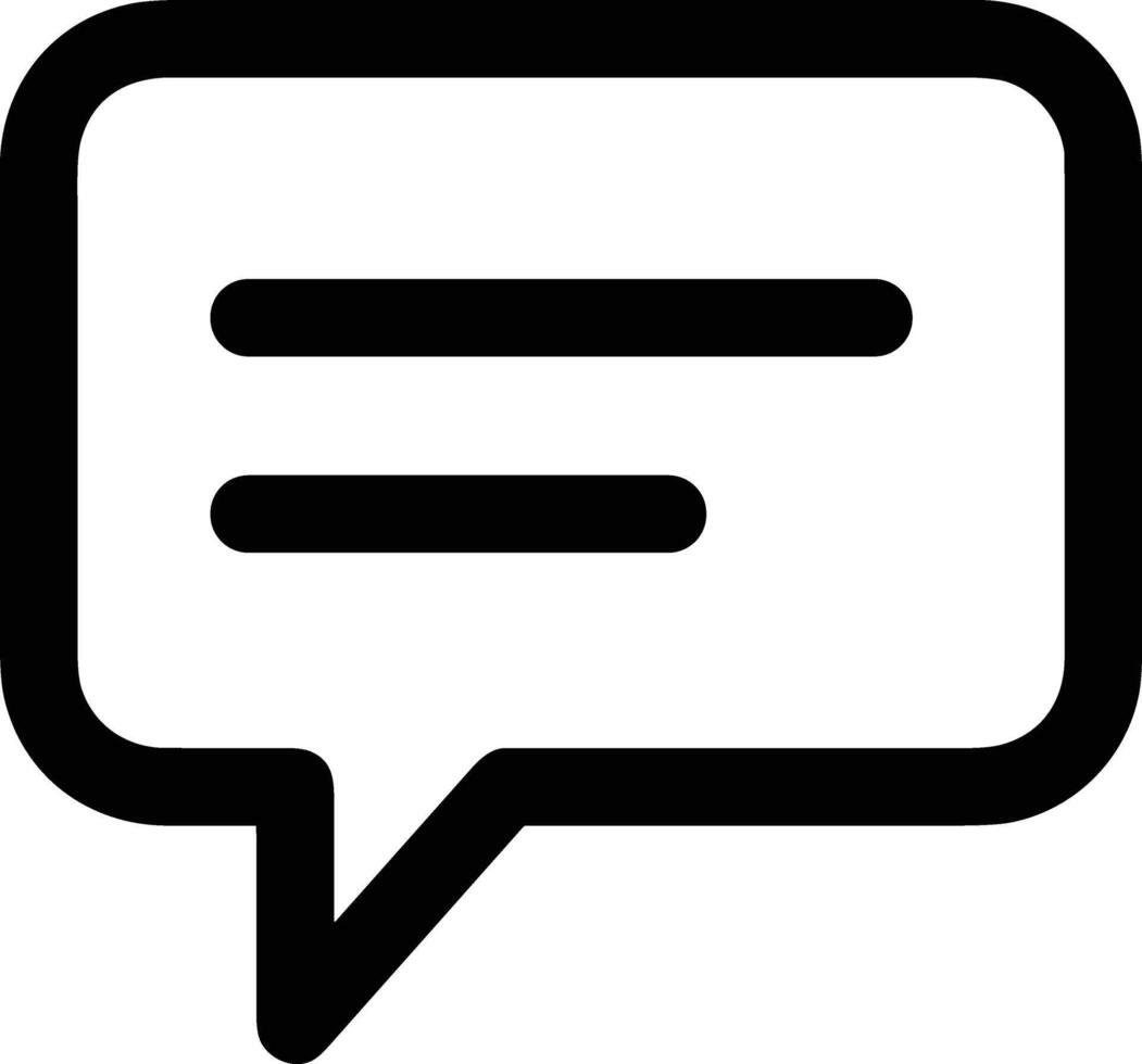 Comment icon image for element design of chat and communication symbol vector
