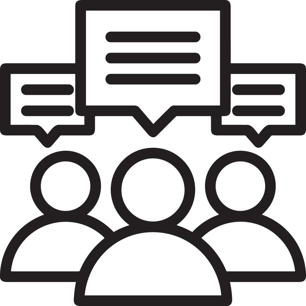 Comment icon image for element design of chat and communication symbol vector