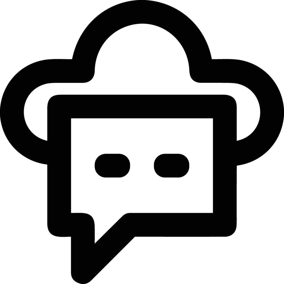 Comment icon image for element design of chat and communication symbol vector