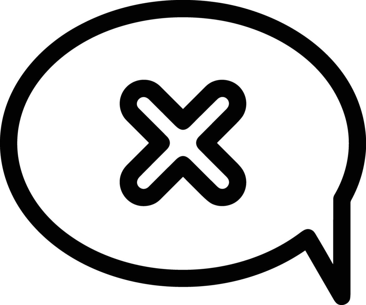 Comment icon image for element design of chat and communication symbol vector