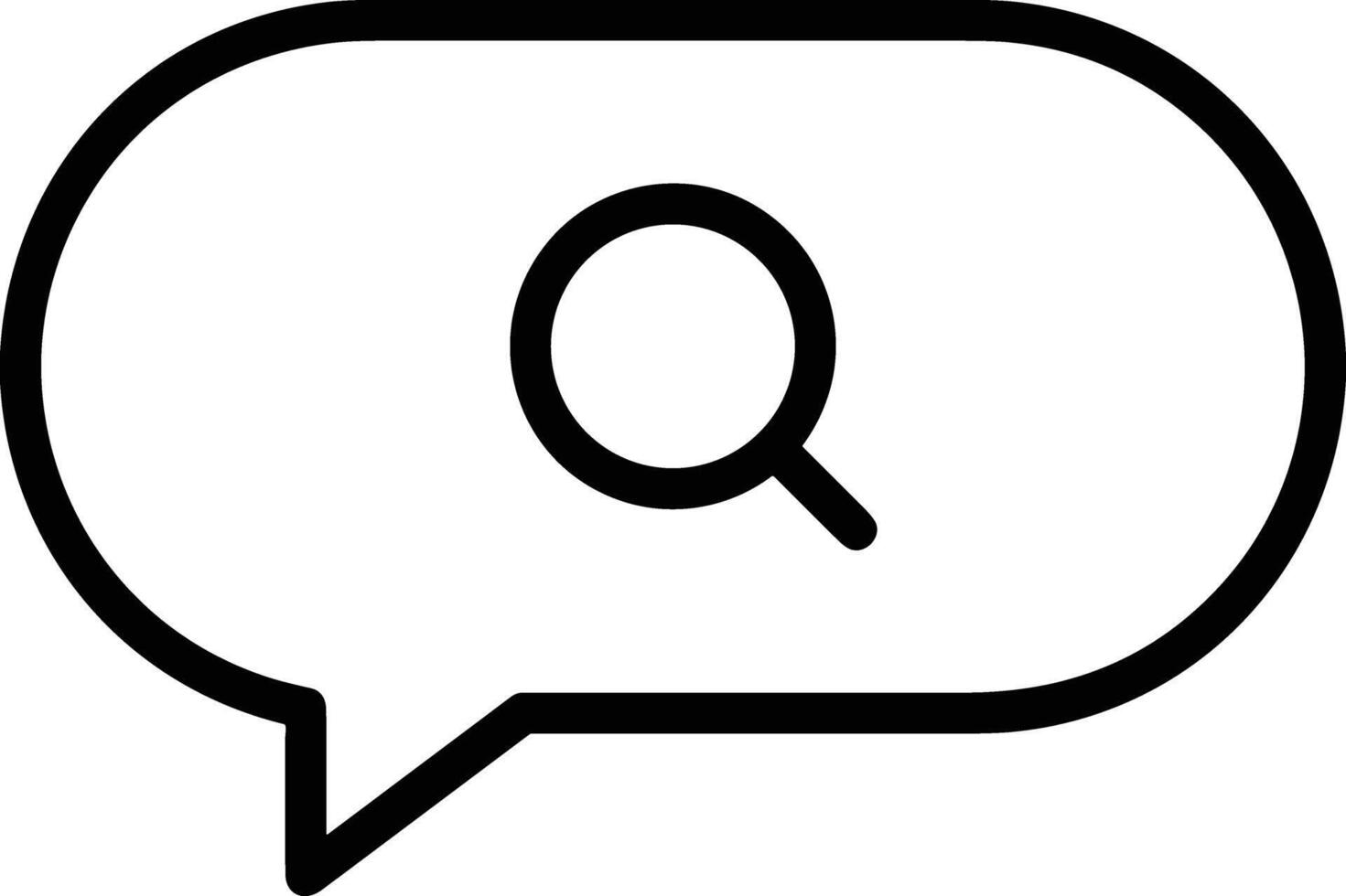 Comment icon image for element design of chat and communication symbol vector