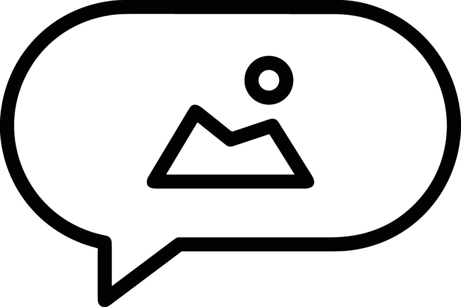 Comment icon image for element design of chat and communication symbol vector