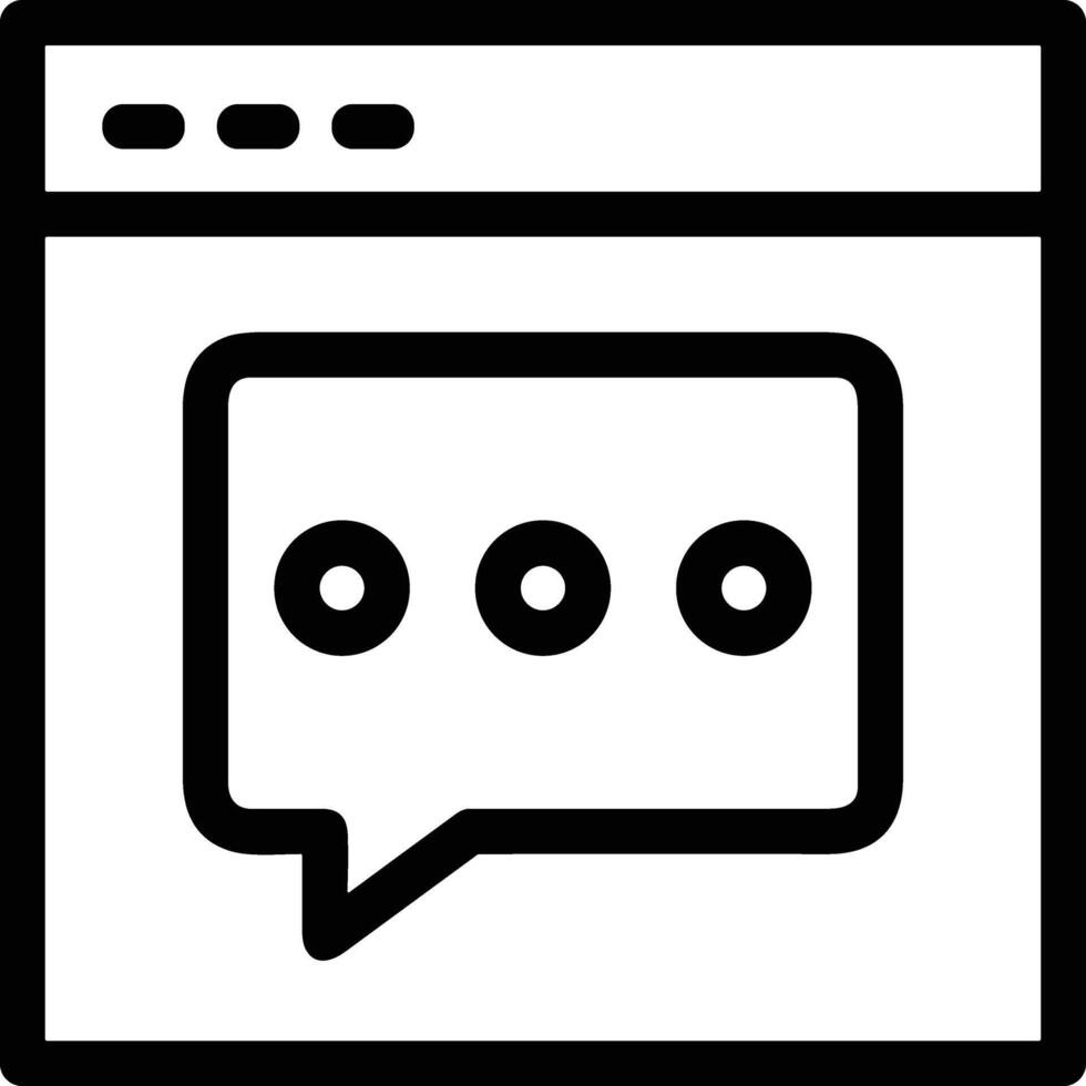 Comment icon image for element design of chat and communication symbol vector