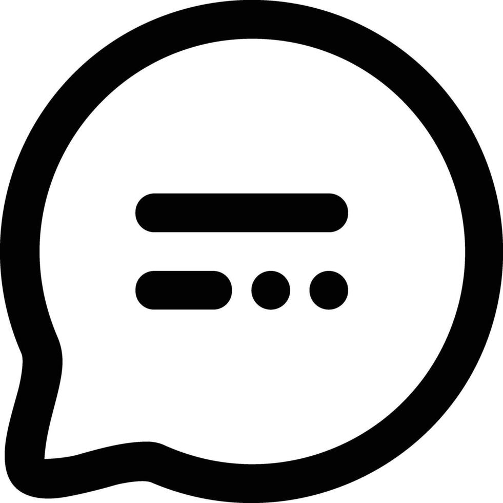 Comment icon image for element design of chat and communication symbol vector