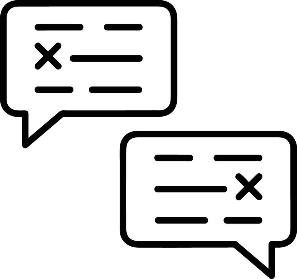 Comment icon image for element design of chat and communication symbol vector
