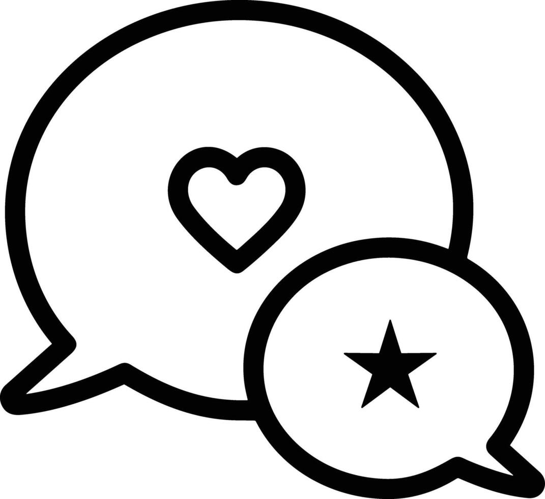 Comment icon image for element design of chat and communication symbol vector