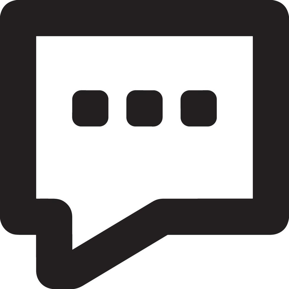 Comment icon image for element design of chat and communication symbol vector