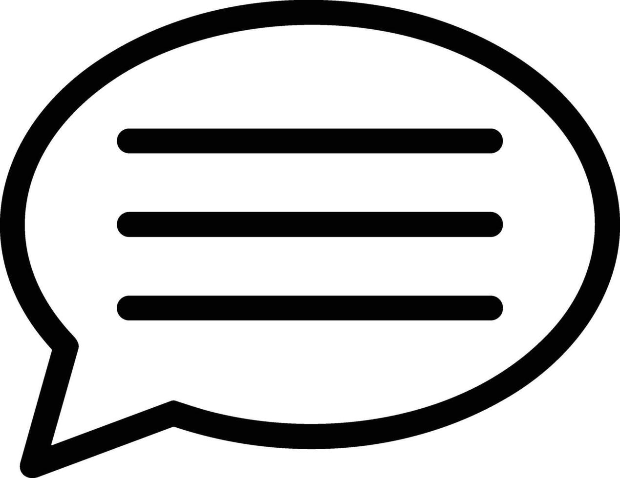 Comment icon image for element design of chat and communication symbol vector