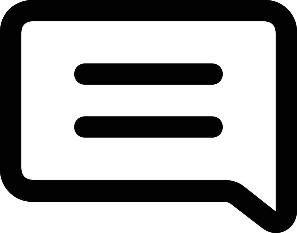 Comment icon image for element design of chat and communication symbol vector