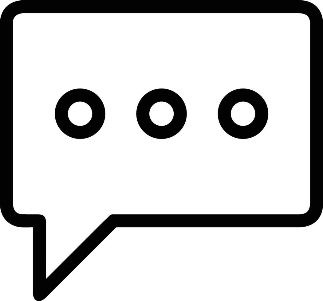 Comment icon image for element design of chat and communication symbol vector