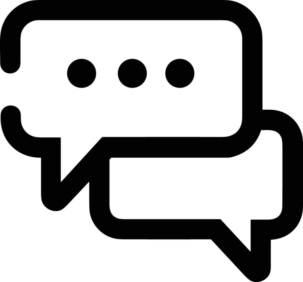 Comment icon image for element design of chat and communication symbol vector
