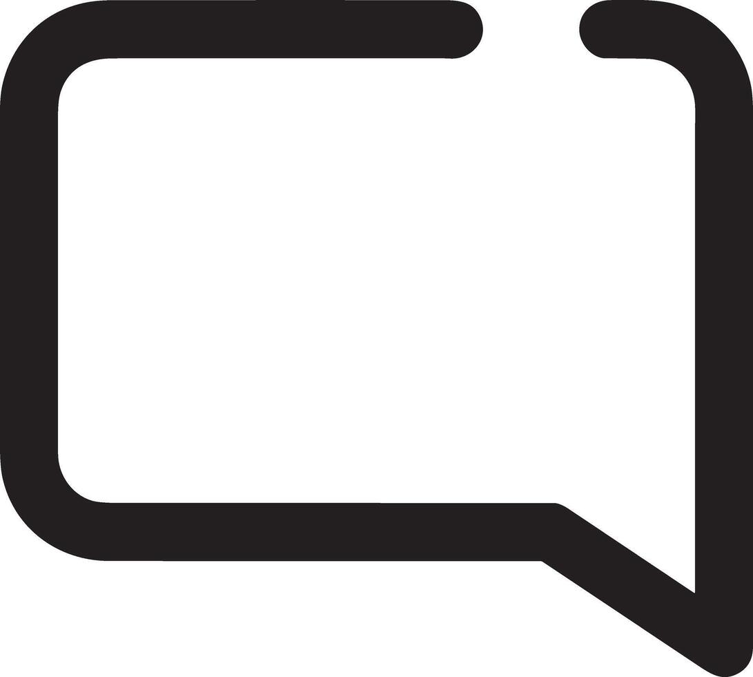 Comment icon image for element design of chat and communication symbol vector