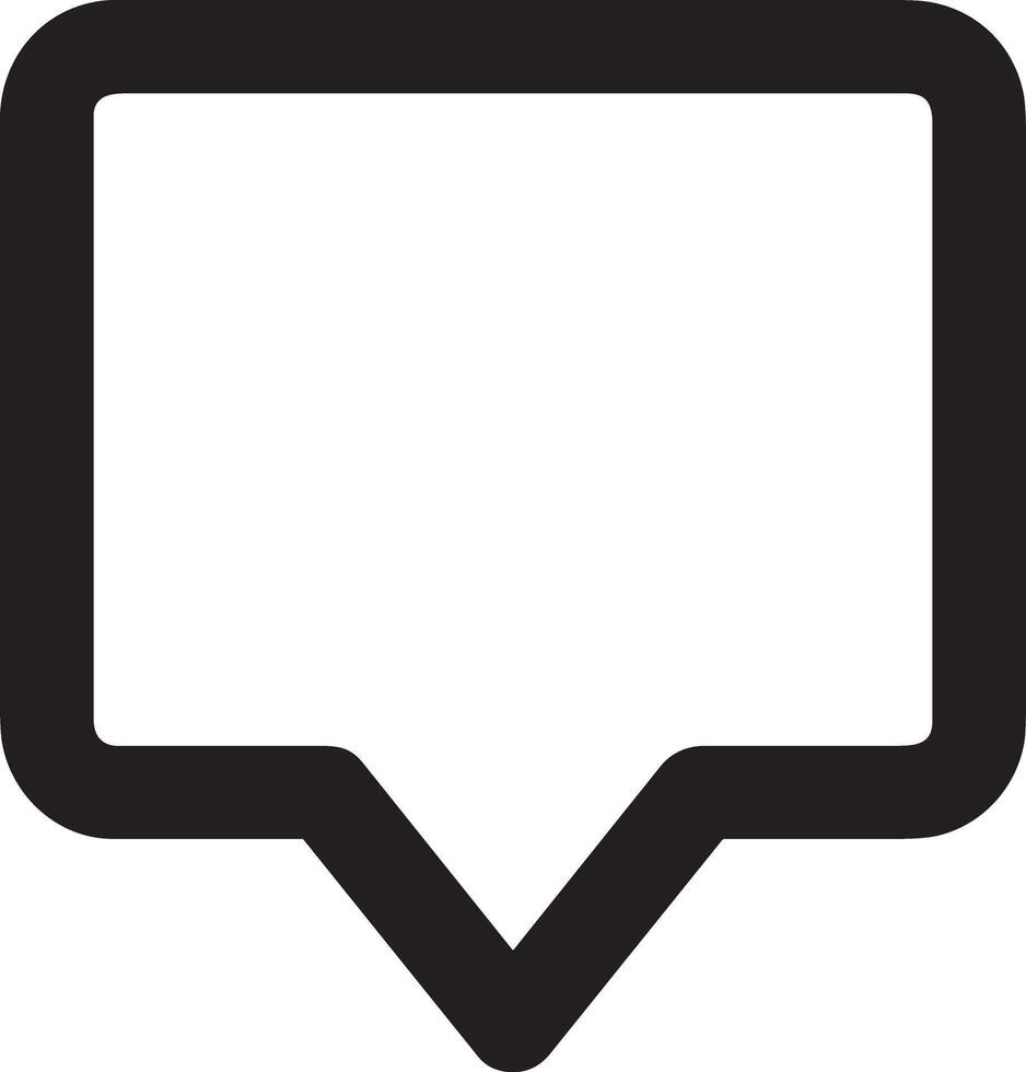 Comment icon image for element design of chat and communication symbol vector