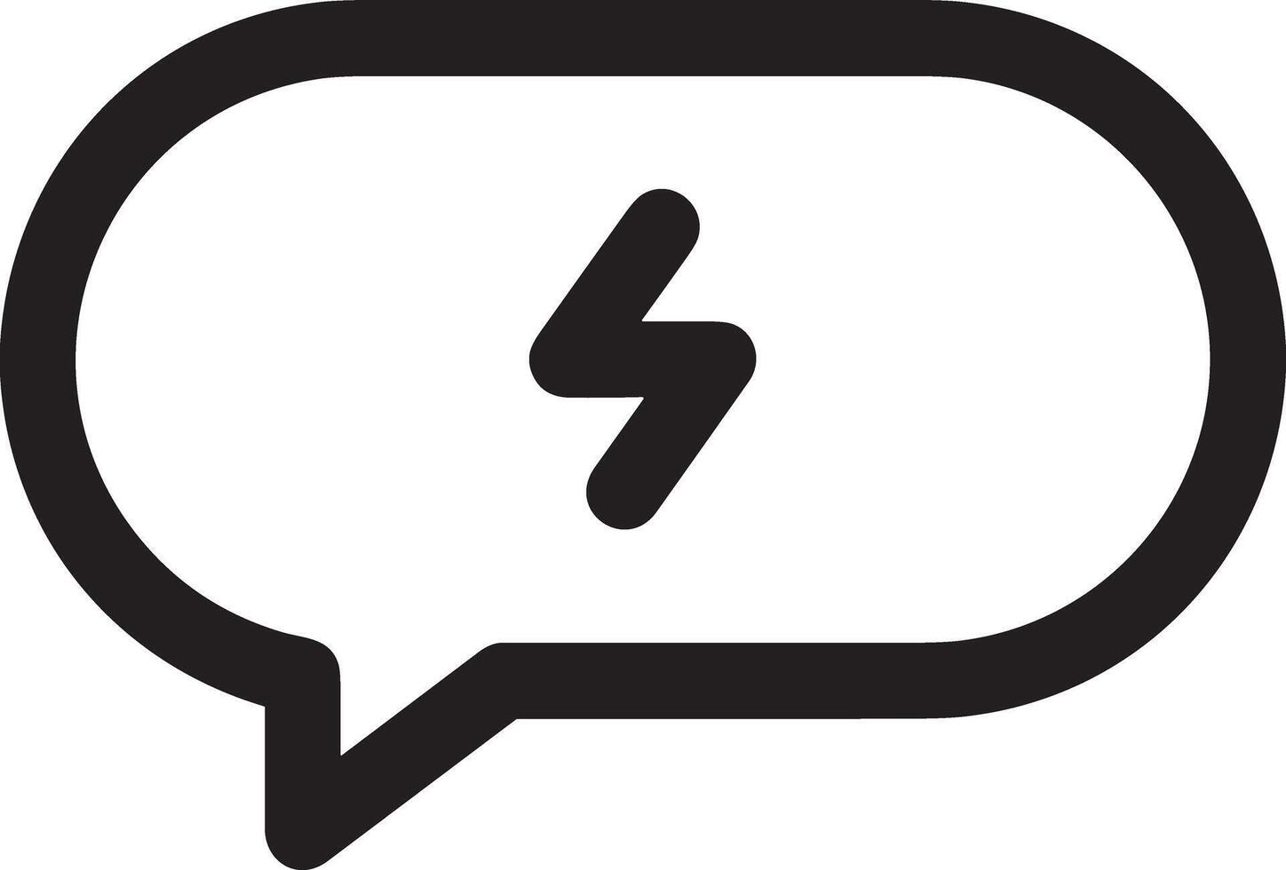 Comment icon image for element design of chat and communication symbol vector