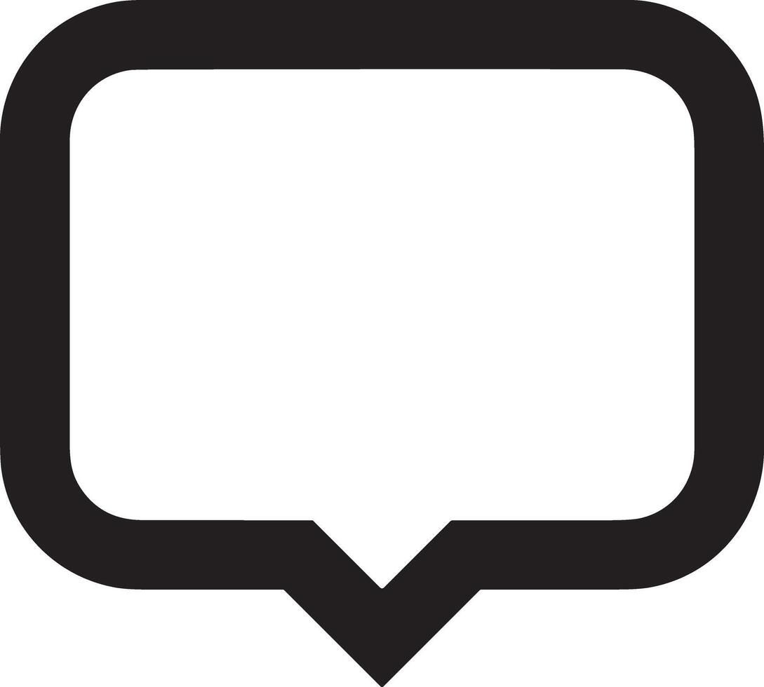 Comment icon image for element design of chat and communication symbol vector