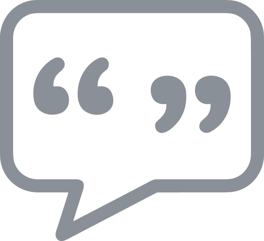 Comment icon image for element design of chat and communication symbol vector