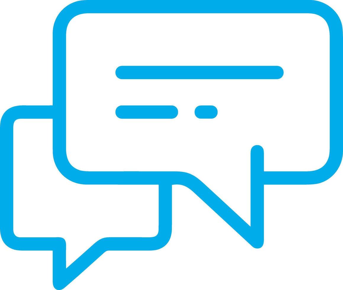 Comment icon image for element design of chat and communication symbol vector