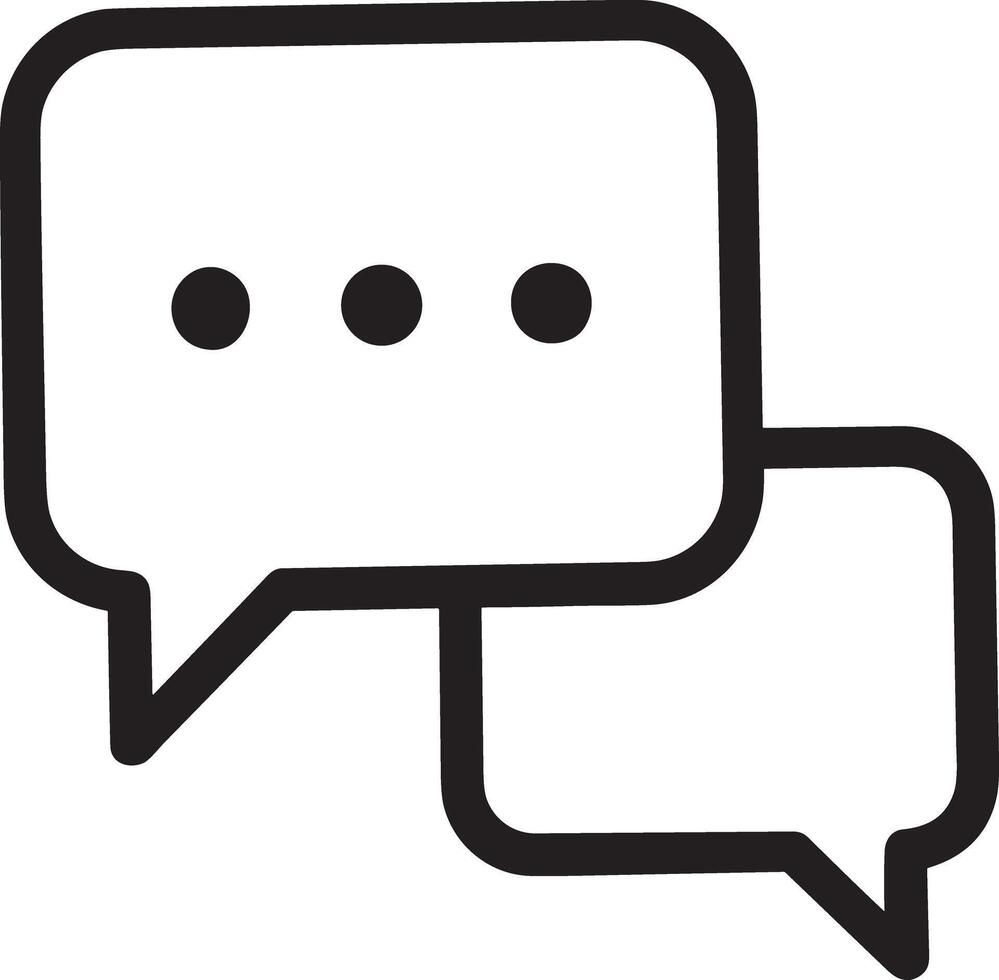 Comment icon image for element design of chat and communication symbol vector