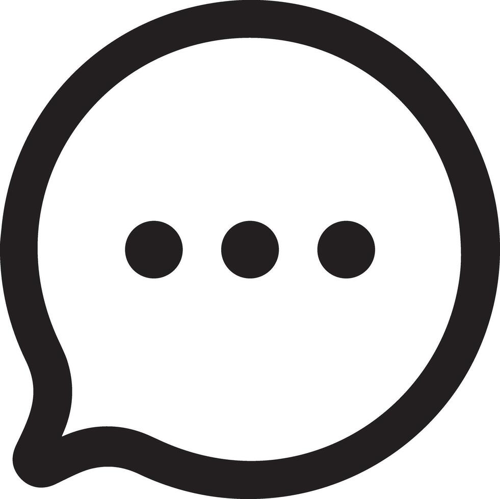 Comment icon image for element design of chat and communication symbol vector