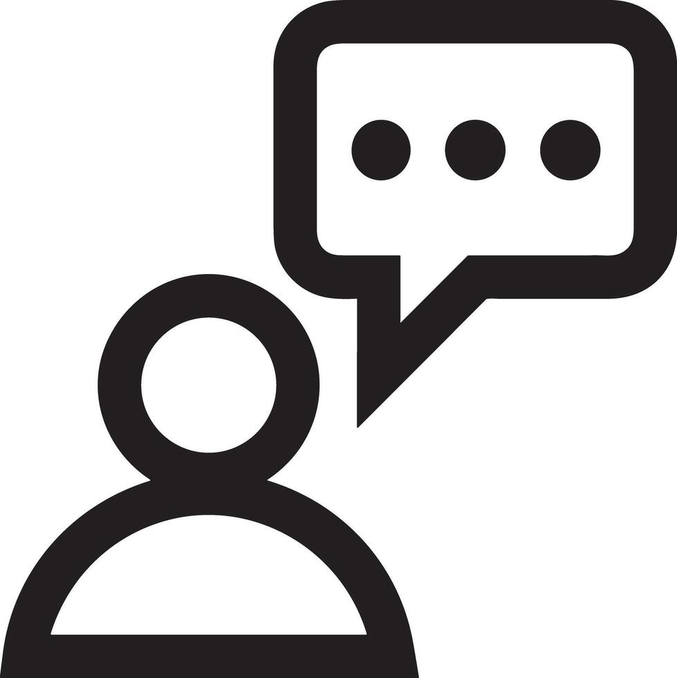 Comment icon image for element design of chat and communication symbol vector