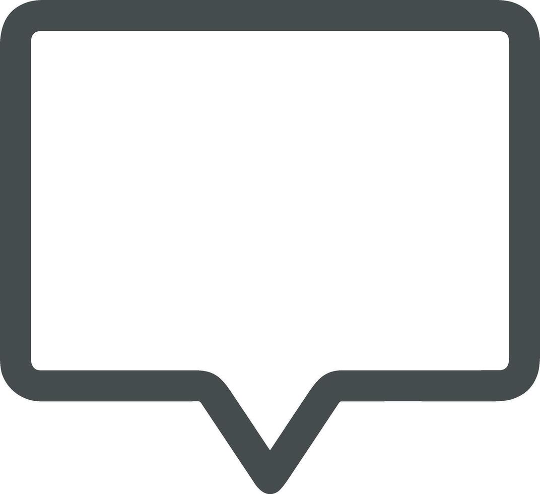 Comment icon image for element design of chat and communication symbol vector