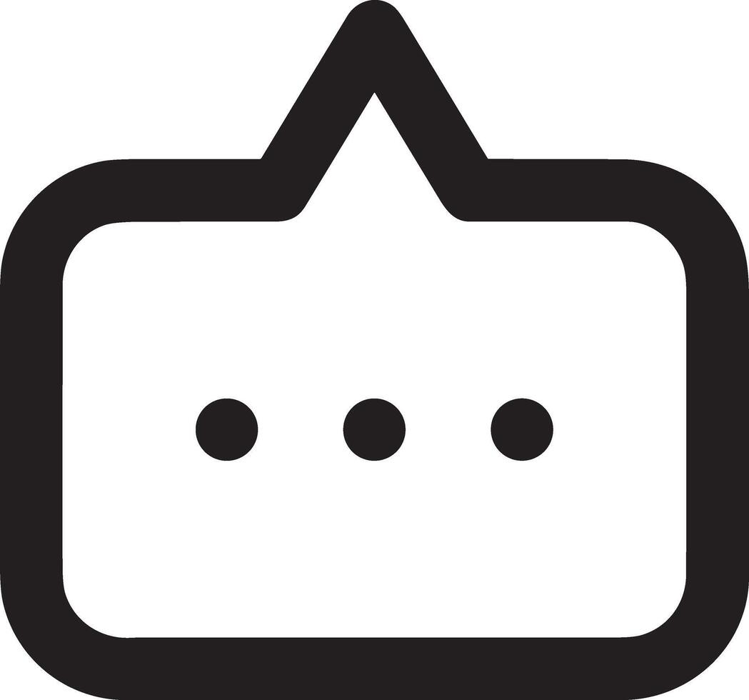 Comment icon image for element design of chat and communication symbol vector