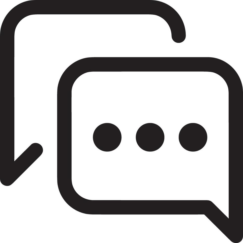 Comment icon image for element design of chat and communication symbol vector