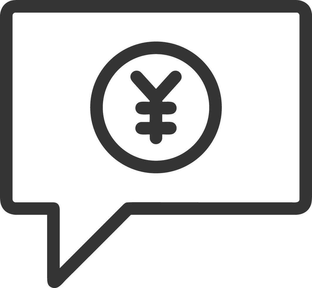 Comment icon image for element design of chat and communication symbol vector