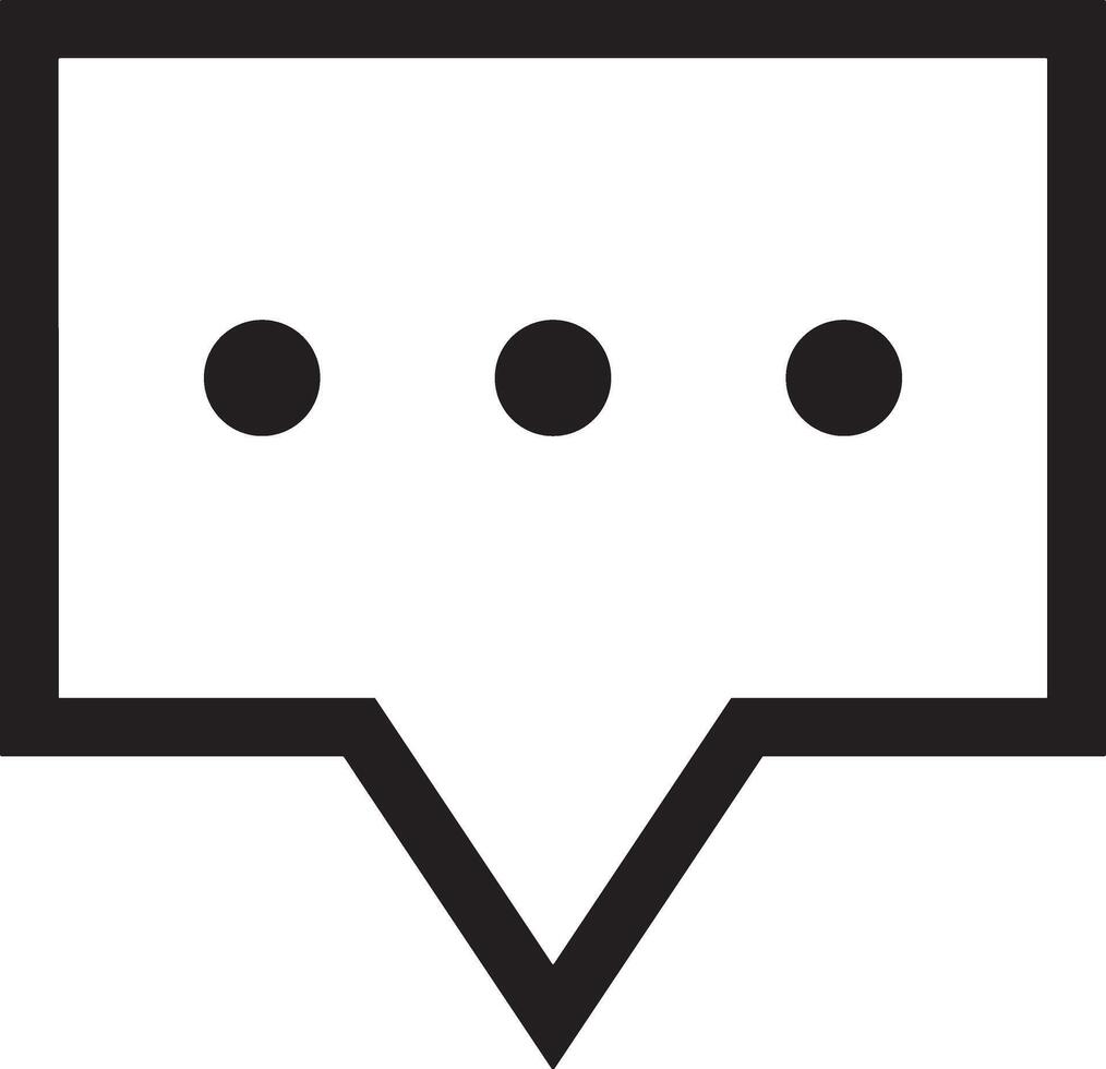Comment icon image for element design of chat and communication symbol vector